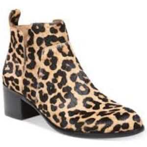 Franco Sarto Richland 2 Leopard Booties, Size 7